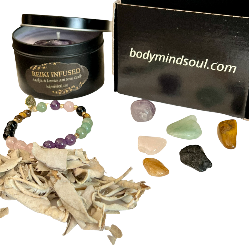 Crystal Healing In A Box - Crystals For Anxiety & Stress