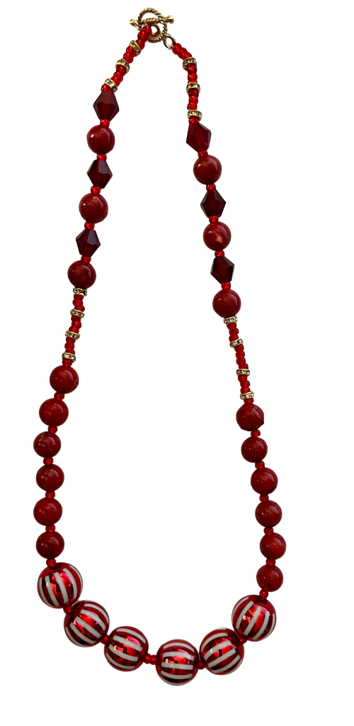 red jasper necklace