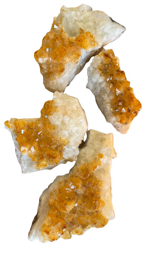 citrine clusters