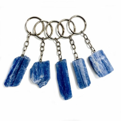 Blue Kyanite Keychain