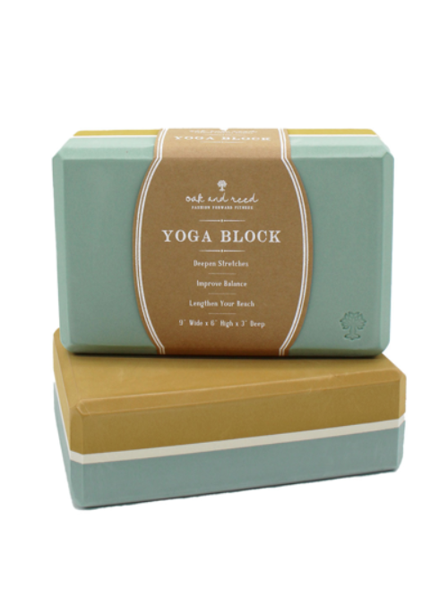 Oak and Reed Yoga Block