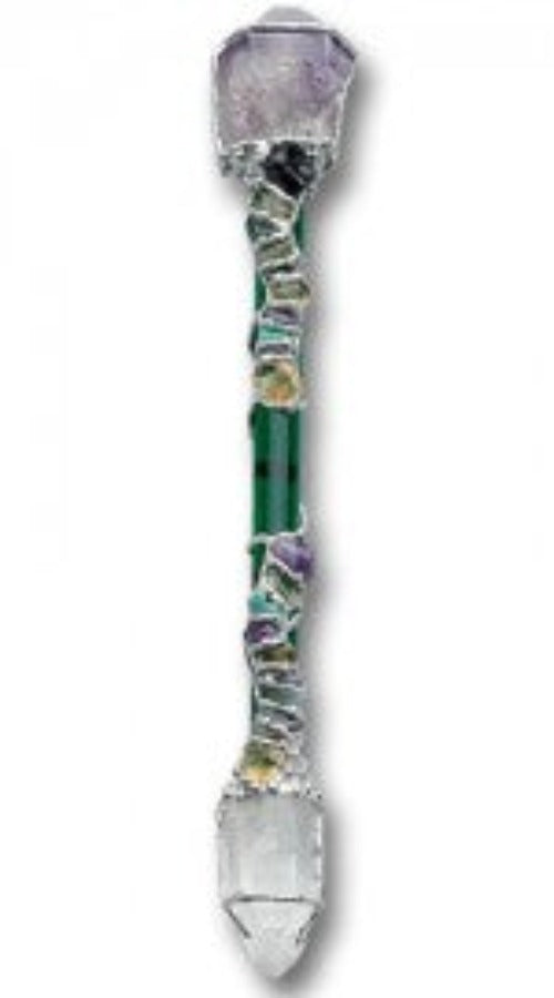 Large Prosperity Crystal Healing Wand