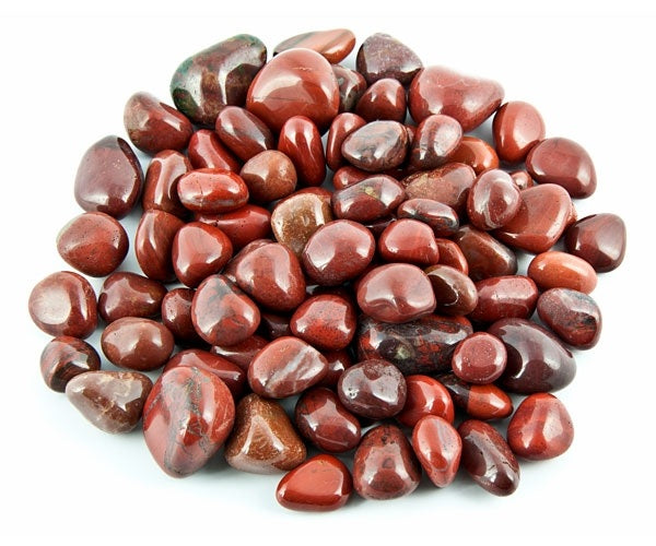 Red Jasper Tumbled Stone - 1 Pound