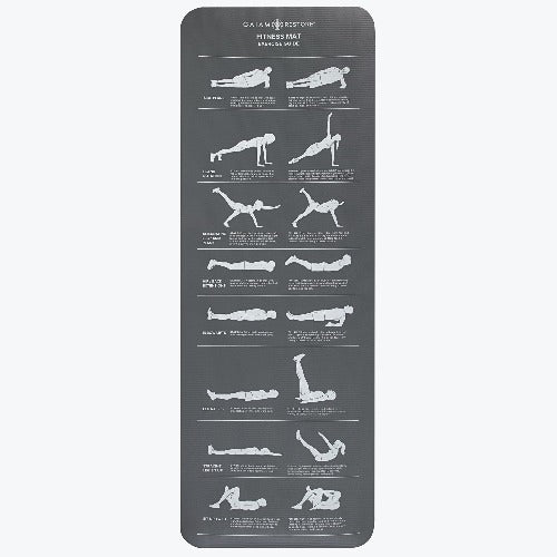 Gaiam Restore Seld-Guided Fitness Mat 