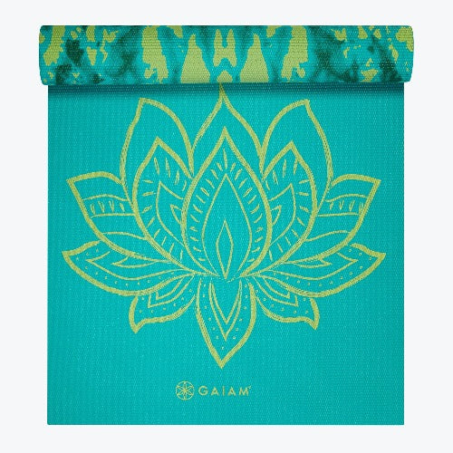 Gaiam Premium Reversible Yoga Mat 