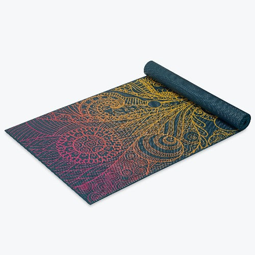 gaiam vivid zest yoga mat