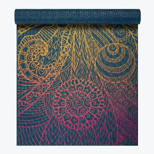 gaiam vivid zest yoga mat